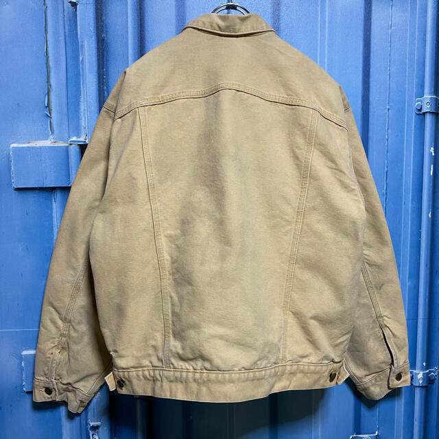 carhartt(カーハート)の90s カーハート ダックジャケット 裏ボアジャケット ワークジャケット 古着 メンズのジャケット/アウター(ブルゾン)の商品写真