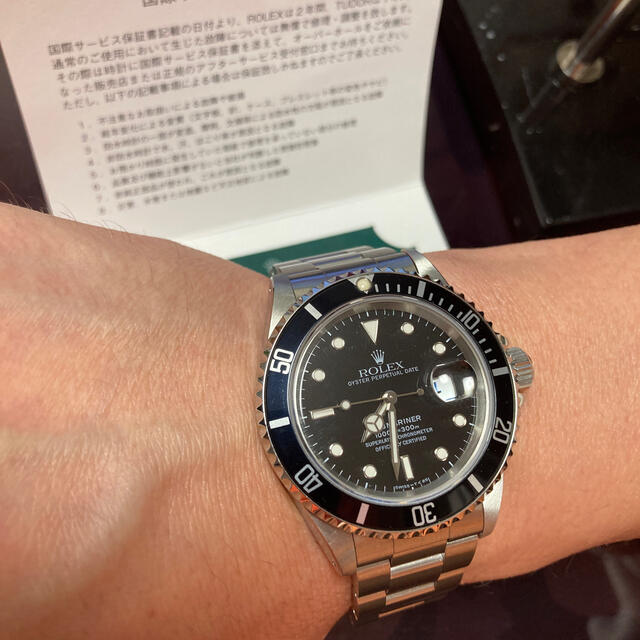 ROLEX(ロレックス)のma様　ロレックス　ROLEX サブマリーナ　16610  腕時計　メンズ メンズの時計(腕時計(アナログ))の商品写真