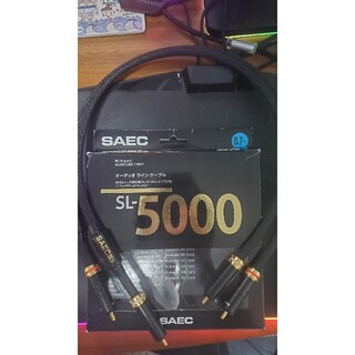 SAEC SL-5000 RCAケーブル 0.7Mの通販 by Spumam shop｜ラクマ