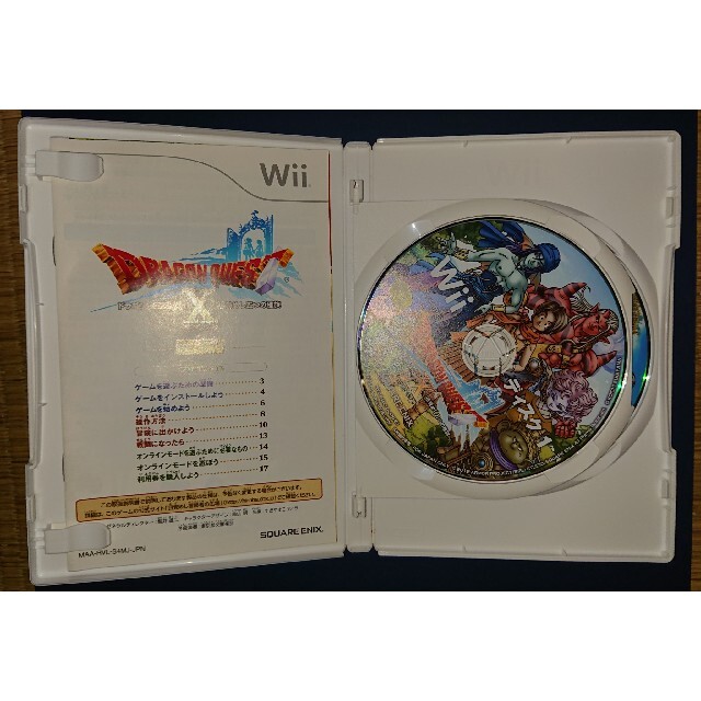 Wii(ウィー)のドラゴンクエストX　目覚めし五つの種族　オンライン Wii エンタメ/ホビーのゲームソフト/ゲーム機本体(その他)の商品写真