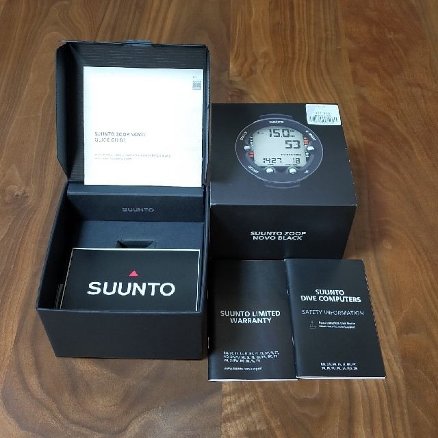 SUUNTO ZOOP NOVO BLACK ダイブコンピュータ 2