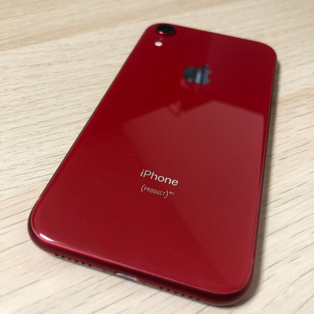 美品！ iPhone XR PRODUT RED 64 GB SIMフリースマートフォン/携帯電話