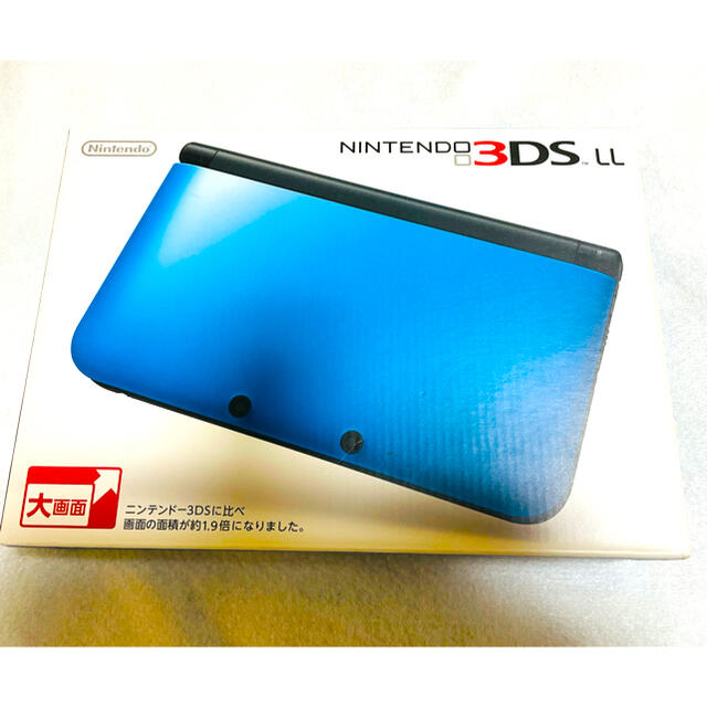 任天堂(ニンテンドウ)の☆本体未使用品 限定1台☆ ニンテンドー3DSLL 本体 ブルーブラック エンタメ/ホビーのゲームソフト/ゲーム機本体(家庭用ゲーム機本体)の商品写真