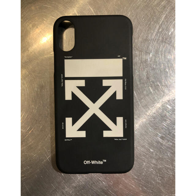 OFF-WHITE - 正規品 オフホワイト OFF WHITE iPhone X ケース アイホン