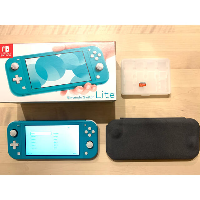 ！お得セット！ 任天堂 スイッチ　switch lite ターコイズブルー