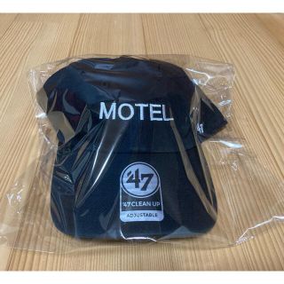 ワンエルディーケーセレクト(1LDK SELECT)の新品未使用 mile MOTEL CAP モーテル キャップ 47 ブラック 黒(キャップ)