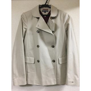 トミーヒルフィガー(TOMMY HILFIGER)のトミーヒルフィガー　ショートトレンチ＊美品(トレンチコート)