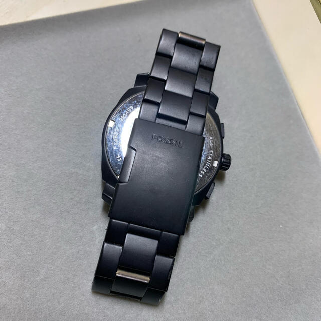 FOSSIL(フォッシル)のFOSSIL ブラックゴールド 電池切れ メンズの時計(腕時計(アナログ))の商品写真