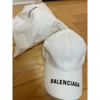 バレンシアガ(Balenciaga)のバレンシアガ ホワイトキャップ(キャップ)