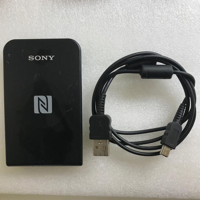 SONY(ソニー)の【傷多】SONY PaSoRi RC-S380 USBminiケーブル付き スマホ/家電/カメラのPC/タブレット(PC周辺機器)の商品写真