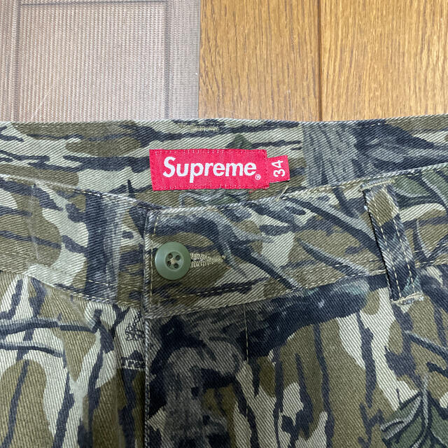 supreme 18aw cargo pant real tree 34レア