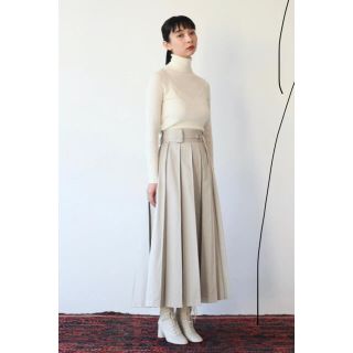 foufou supertucklongskirt スーパータックロングスカート