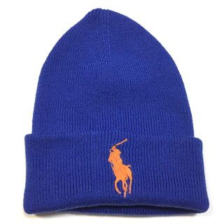 ポロラルフローレン(POLO RALPH LAUREN)の新品　正規　ポロ ラルフローレン　ビッグポニー　ニットキャップ　ニット帽(ニット帽/ビーニー)