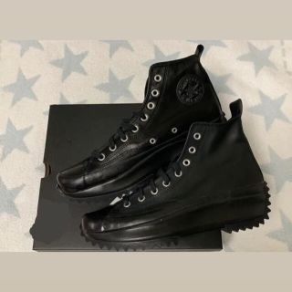 CONVERSE - コンバースランスターハイク レザーブラック 日本未入荷 ...