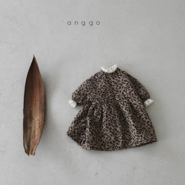 ZARA KIDS(ザラキッズ)のanggo ワンピース　80-90cm韓国子供服 キッズ/ベビー/マタニティのベビー服(~85cm)(ワンピース)の商品写真