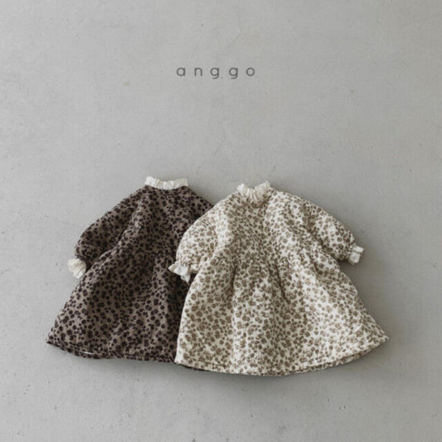 ZARA KIDS(ザラキッズ)のanggo ワンピース　80-90cm韓国子供服 キッズ/ベビー/マタニティのベビー服(~85cm)(ワンピース)の商品写真