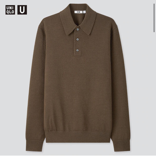 UNIQLO(ユニクロ)のユニクロユー メリノブレンドポロセーター メンズのトップス(ニット/セーター)の商品写真