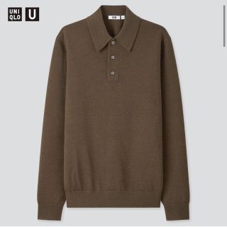 ユニクロ(UNIQLO)のユニクロユー メリノブレンドポロセーター(ニット/セーター)