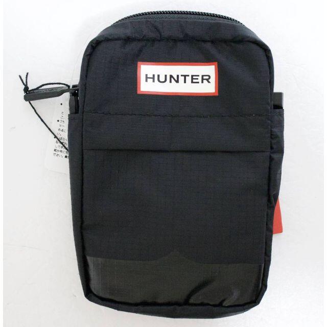 HUNTER(ハンター)の定価4400 新品 本物 HUNTER 黒 ブラック ベルトバッグ 2013 レディースのバッグ(ボディバッグ/ウエストポーチ)の商品写真