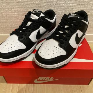 ナイキ(NIKE)の24cm NIKE DUNK LOW RETRO "WHITE/BLACK"(スニーカー)