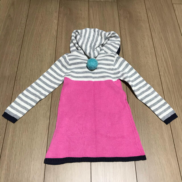 babyGAP(ベビーギャップ)の美品GAPニットワンピース・90センチ キッズ/ベビー/マタニティのキッズ服女の子用(90cm~)(ワンピース)の商品写真