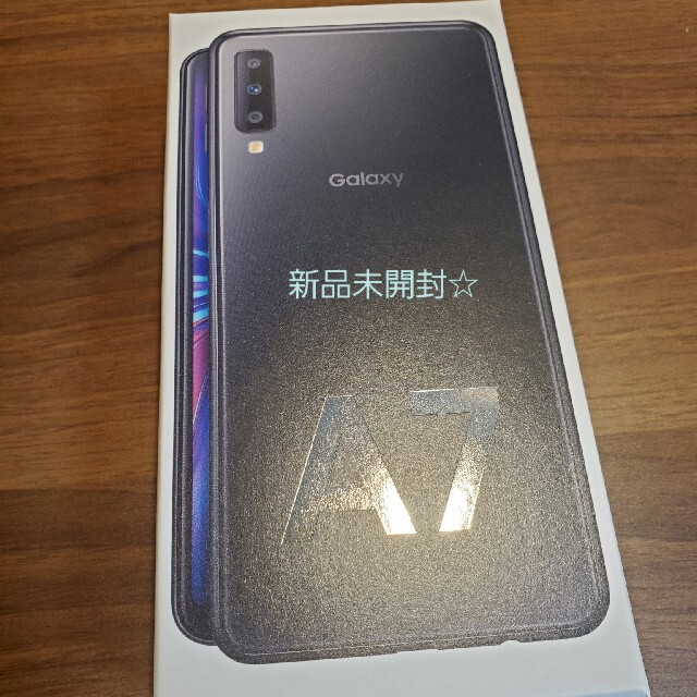 SM-A750C GalaxyA7 ブラック 64GB SIMフリー