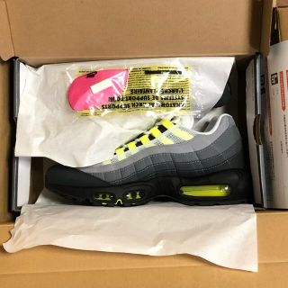 ナイキ(NIKE)のnike airmax95 neon yellow 26.5cm(スニーカー)