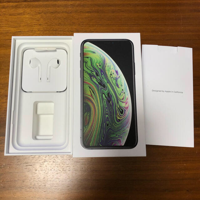 値下げしました　iPhonexs 256G 画面割れ