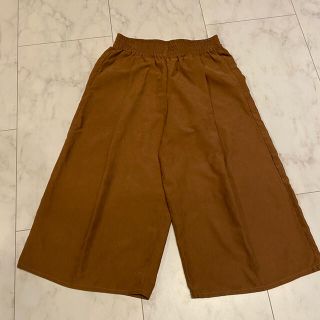 ナチュラルクチュール(natural couture)のnatural couture NICE CLAUPガウチョパンツ　ワイドパンツ(カジュアルパンツ)