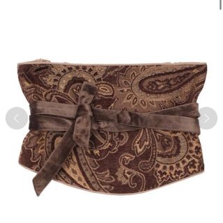 AMERI PAISLEY RUG WIDE BELT