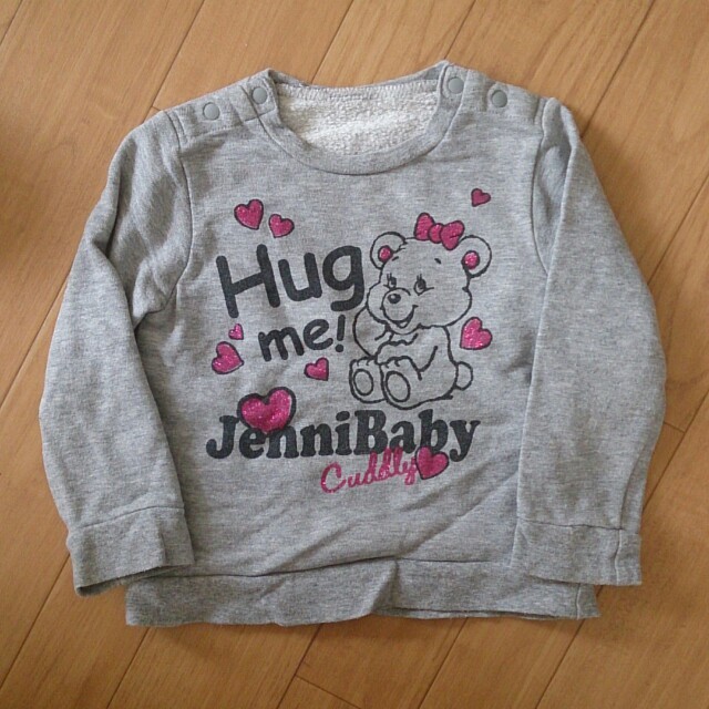 JENNI(ジェニィ)のJENNI baby クマさんトレーナー キッズ/ベビー/マタニティのキッズ服女の子用(90cm~)(その他)の商品写真