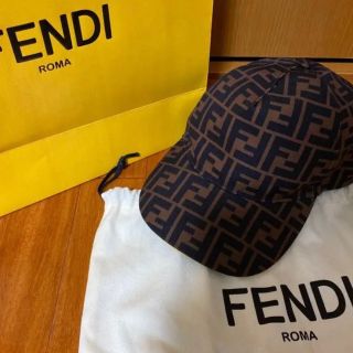 FENDI - FENDI キャップ エドワード加藤 大人気イエローLINE完売品の