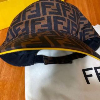 FENDI - FENDI キャップ エドワード加藤 大人気イエローLINE完売品