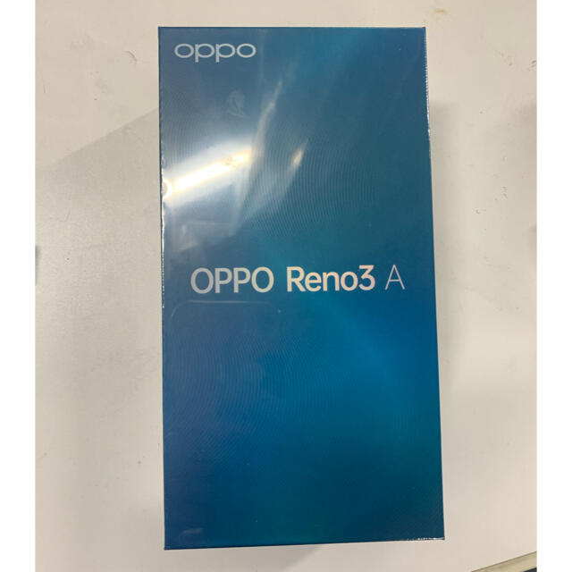 新品未使用 OPPO Reno3 A ワイモバイル ブラックスマートフォン本体
