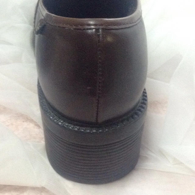 厚底ローファー/約22.5cm レディースの靴/シューズ(ローファー/革靴)の商品写真