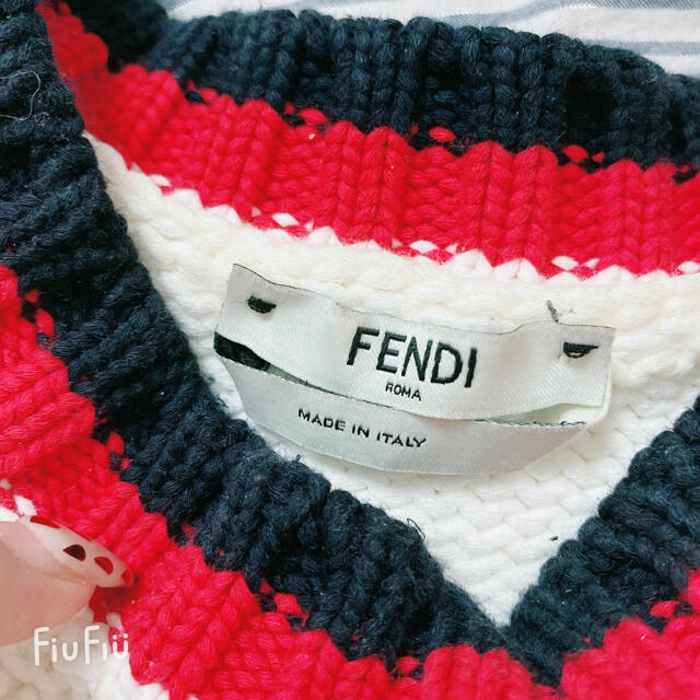 FENDI × FILA コラボニット