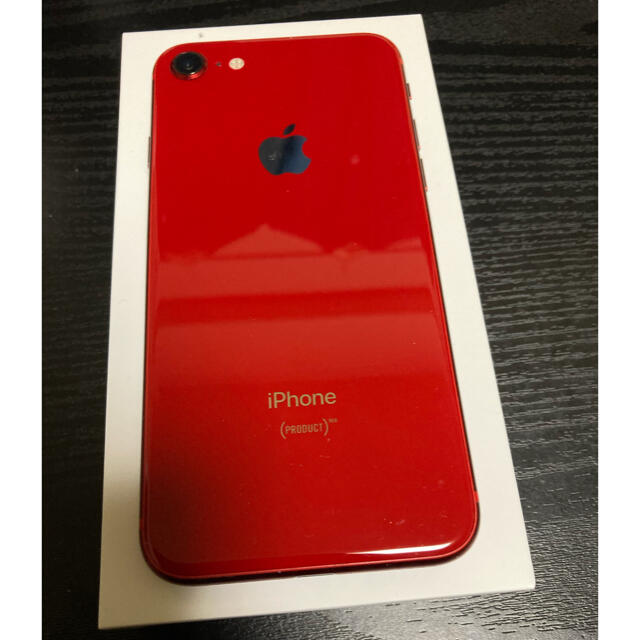 iPhone8 64GB レッド SIMロック解除済みiPhone