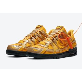 オフホワイト(OFF-WHITE)のNike x off-white Rubber dunk 26.5㎝(スニーカー)