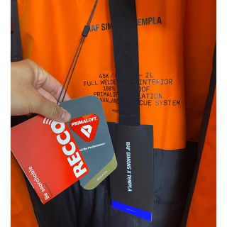 19AW ラフシモンズ テンプラ プリマロフト パーカー S 新品 ジャケット