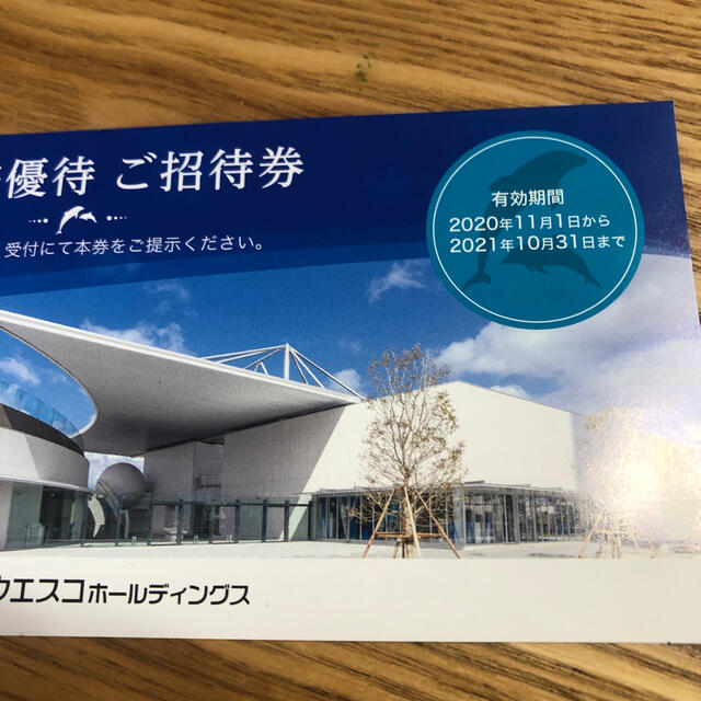 四国水族館1名無料券 チケットの施設利用券(水族館)の商品写真