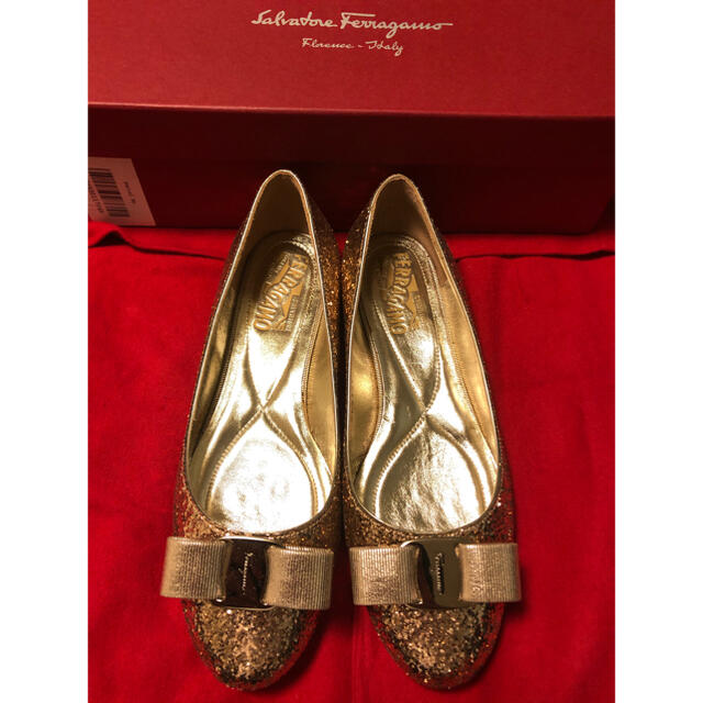 大感謝セール】 Salvatore Ferragamo - フェラガモ バレエシューズ