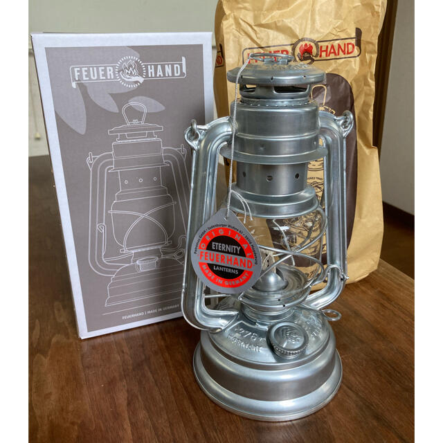 【新品・未使用】Feuerhand Lantern 276 Zink