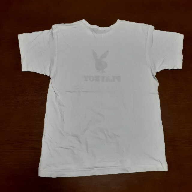 PLAYBOY(プレイボーイ)の3　PLAYBOY　半袖Tシャツ　Mサイズ　日本製 レディースのトップス(Tシャツ(半袖/袖なし))の商品写真