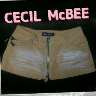 セシルマクビー(CECIL McBEE)のCECILMcBEE♡コーデュロイSKP(キュロット)