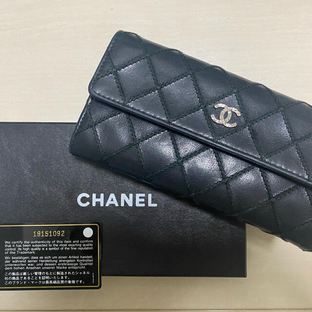 正規品♡CHANEL シャネル　新型マトラッセ 長財布