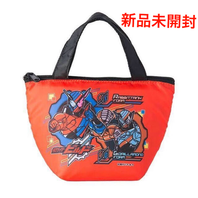 新品未開封　仮面ライダービルド　保温保冷ランチバッグ インテリア/住まい/日用品のキッチン/食器(弁当用品)の商品写真