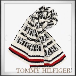 トミーヒルフィガー(TOMMY HILFIGER)の【きんちゃん様】新品未使用　トミーヒルフィガー　ウェアアイルロゴマフラー(マフラー)