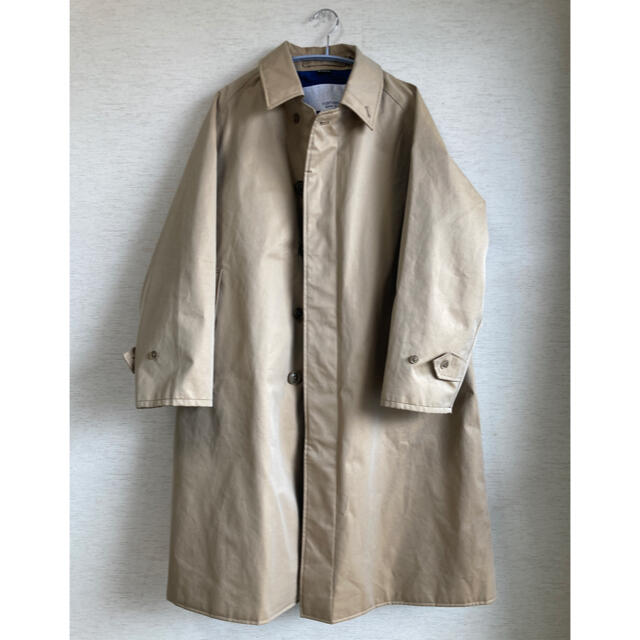 nanamica(ナナミカ)のnanamica GORE-TEX Balmacaan Coat Beige  メンズのジャケット/アウター(ステンカラーコート)の商品写真