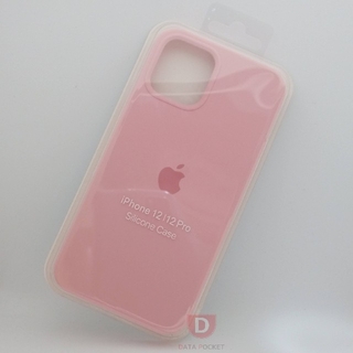 アイフォーン(iPhone)のiPhone 12/12 Pro シリコンケース　ピンク(iPhoneケース)