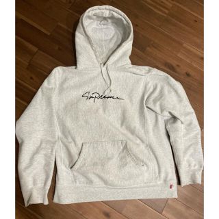 Supreme Classic Script Hooded  2018aw